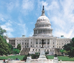 Today, the Capitol Building in Washington, D.C., is a symbol for the U.S. government.