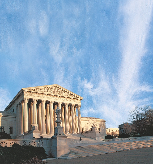 The U.S. Supreme Court building