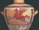 photograph of an ancient Greek urn