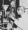 photograph of a scientist in a laboratory