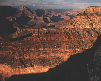 The last layer of rock in the Grand Canyon is the oldest rock on Earth.