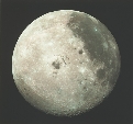 photograph of the moon