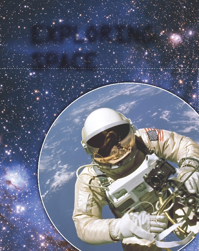 photograph of an astronaut in space