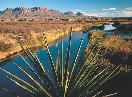 scenic photograph of mountains, landscape, and a river