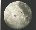 photograph of the moon