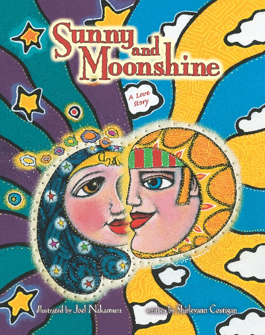 illustration of the theme book cover, Sunny and Moonshine