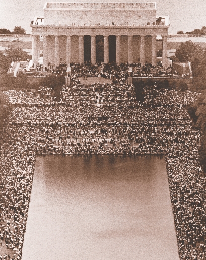 Washington, D.C., August 28, 1963. 200,000 people made the March on Washington. They listened to Martin speak.