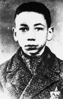 photograph of a young boy