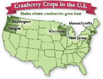 Cranberry Crops in the U.S.