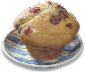 cranberry muffin