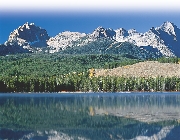 Idaho is the perfect place for growing potatoes. The soil is rich. The air is clean. Clear water comes from melting mountain snow.