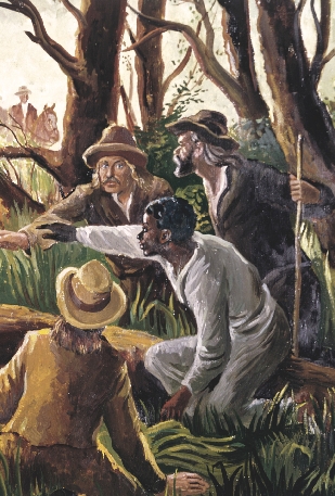 People led escaped slaves through forests and other places on the path to freedom.