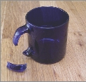 Someone will fix this broken cup.