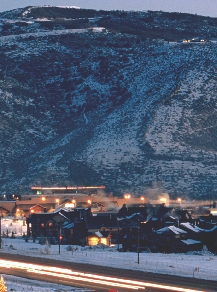 Snyderville Basin at night