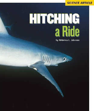 Photograph of the title page of the selection “Hitching a Ride”