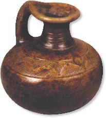 Photograph of an African jug