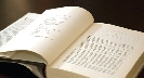 Photograph of an open book