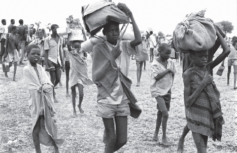 More than 3,000 “Lost Boys” walked many miles in search of safety.