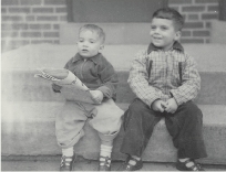 Lubar (left) with his older brother Jon