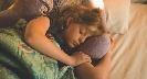 Photograph of a girl sleeping