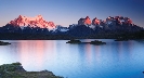 Photograph of a lake in a wilderness area