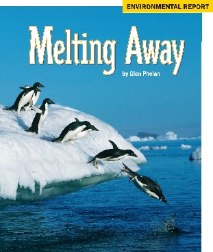 Photograph of the title page of the selection “Melting Away”