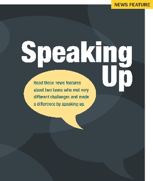 title page: Speaking Up