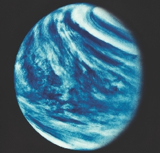 A detailed view of Venus’s cloudy atmosphere