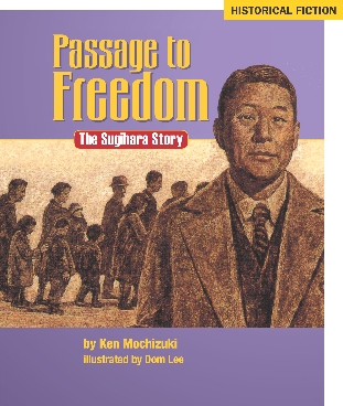 Illustration of the selection 2 title page, “Passage to Freedom”