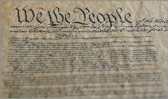 The Constitution is a written document.