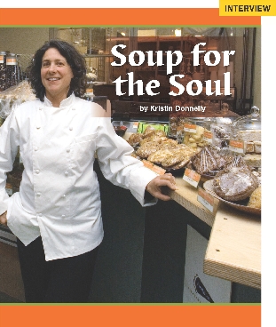 Photograph of the selection 2 title page, “Soup for the Soul”