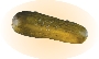 Photograph of a whole pickle