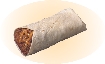 Photograph of a burrito