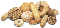 Photograph of breads in various sizes and shapes