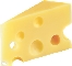 Photograph of a wedge of cheese