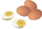 Photograph of chicken eggs