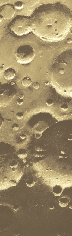 Background illustration: the moon's surface