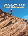 Photograph of the theme book, “Geologists: Rock Scientists”