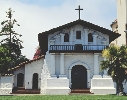 Photograph of a Spanish-style church in San Francisco