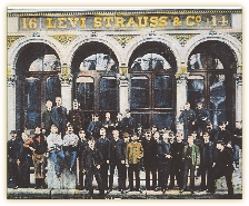 Levi Strauss opened a store in San Francisco in 1853.