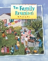 Photograph of the theme book, “The Family Reunion”