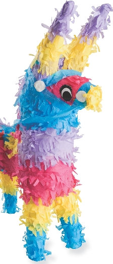 Photograph of a pinata