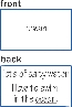 Illustration of the front and back of a Vocabulary Card for use with Key Words