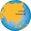 The city of Hamamatsu is located in Japan.