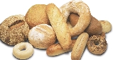 Photograph of loaves of bread in different shapes and sizes