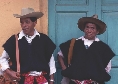 Photograph of two Mayan men today