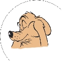 illustration of cartoon dog