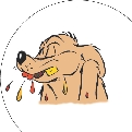 illustration of cartoon dog