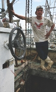 Hurricane Katrina ruined this fisherman’s boat, home, and business.