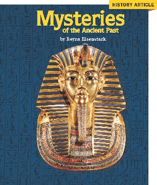 Photograph of the title page of “Mysteries of the Ancient Past”